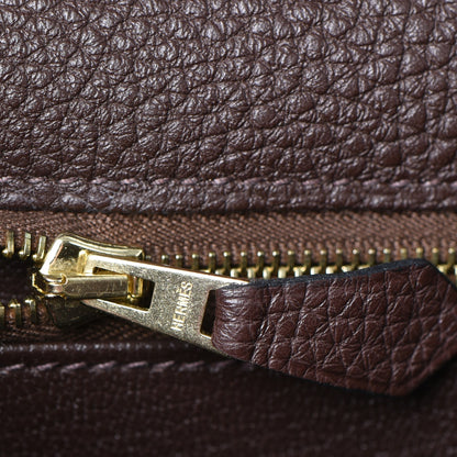 Hermes Togo Kelly Retourne 25 Chocolate 30 of 39