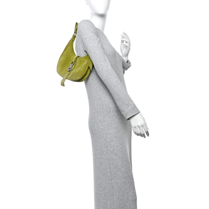 Miu Miu Camoscio Shoulder Bag Edera 2 of 15