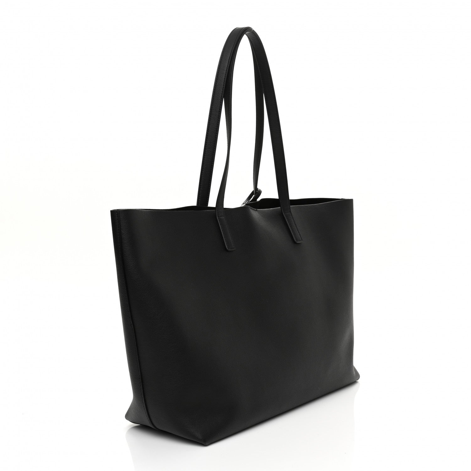 Saint Laurent Calfskin Large Shopping Tote Black 4 of 11