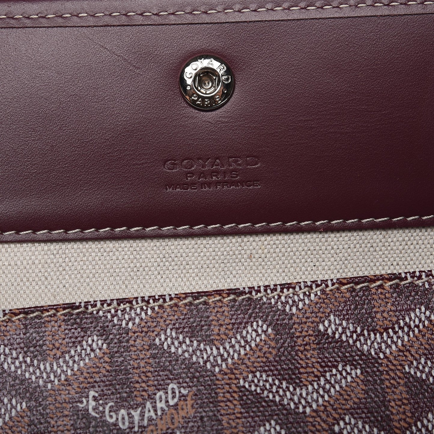 Goyardine Saint Louis PM Bordeaux
