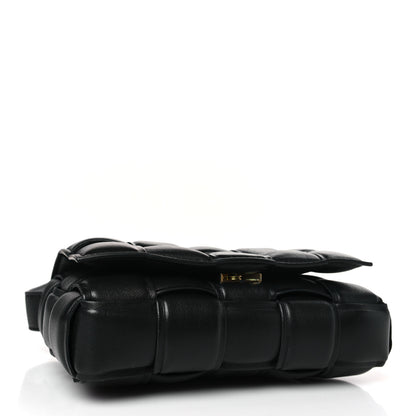 Bottega Veneta Nappa Maxi Intreccio Small Padded Cassette Crossbody Bag Black 4 of 9