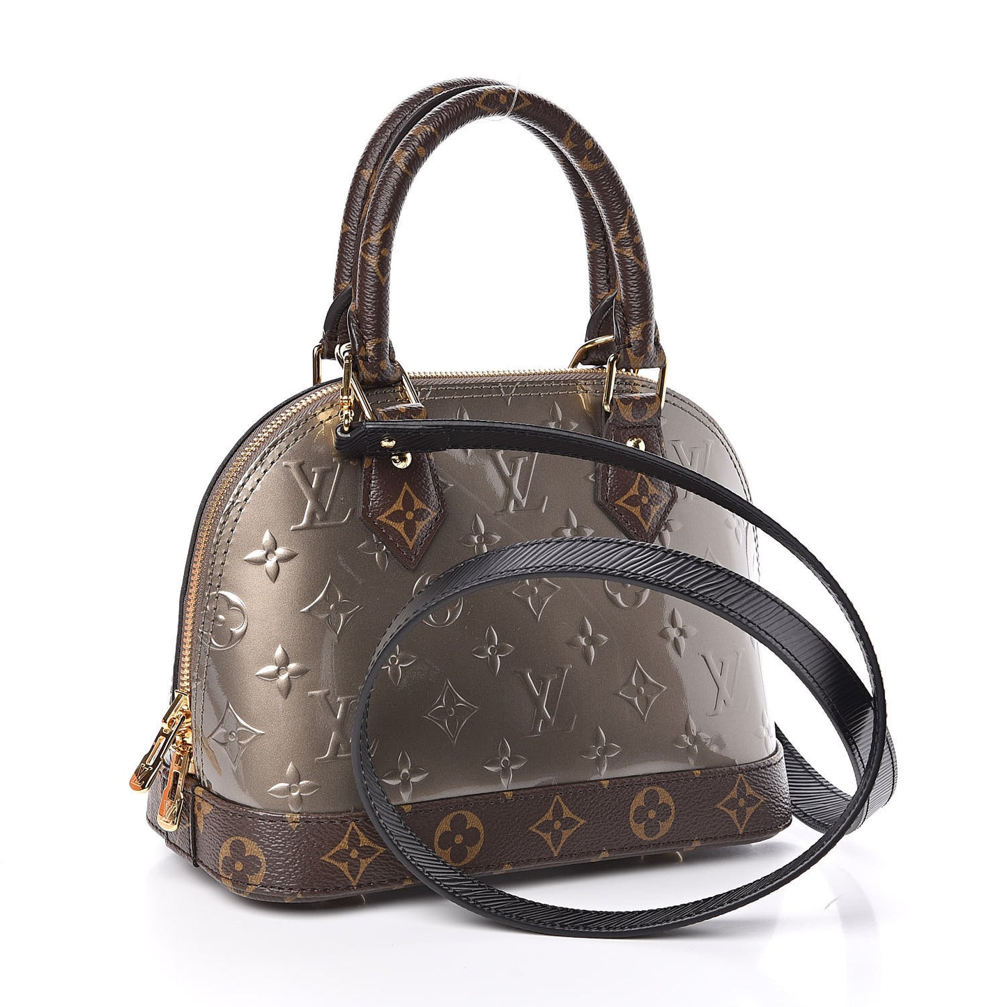 Vernis Epi Monogram Alma BB Champagne Metallise