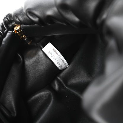 Bottega Veneta Calfskin The Pouch Chain Black 9 of 10