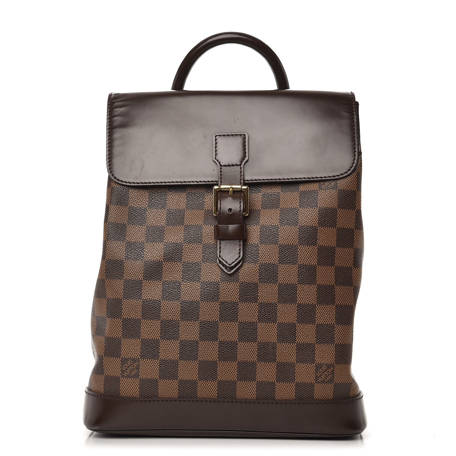 Louis Vuitton Damier Ebene Soho Backpack 1 of 12