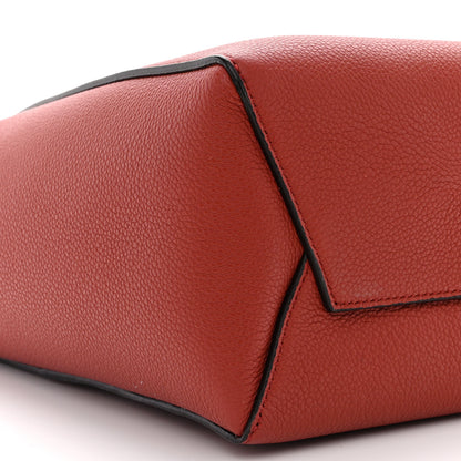 Celine Soft Grained Calfskin Small Sangle Bucket Bag Dark Claycourt 9 of 14