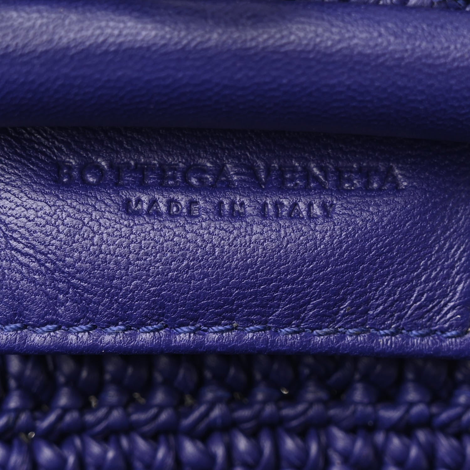 Bottega Veneta Lambskin The Sponge Pouch Clutch Purple 6 of 8