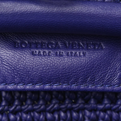 Bottega Veneta Lambskin The Sponge Pouch Clutch Purple 6 of 8