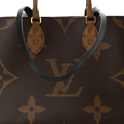 Louis Vuitton Reverse Monogram Giant Onthego MM 7 of 11