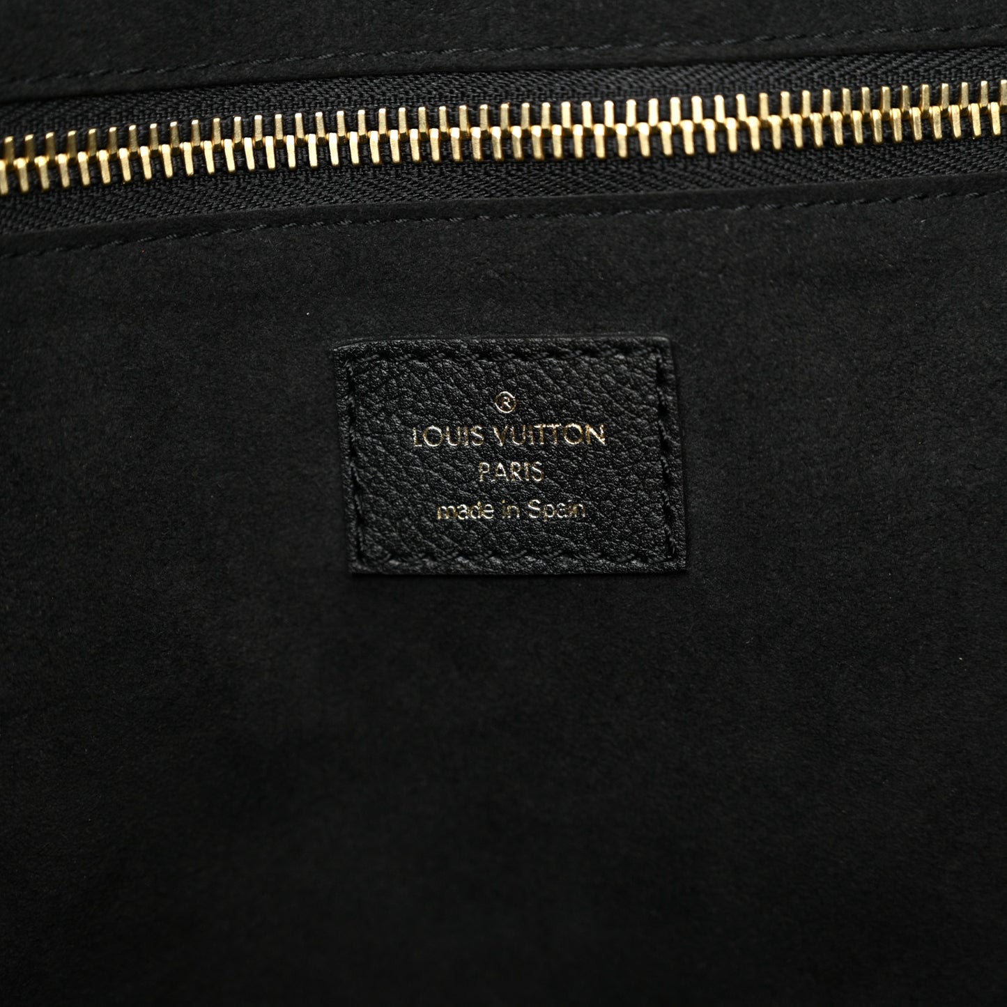 Empreinte Monogram Giant Neverfull MM Black Beige