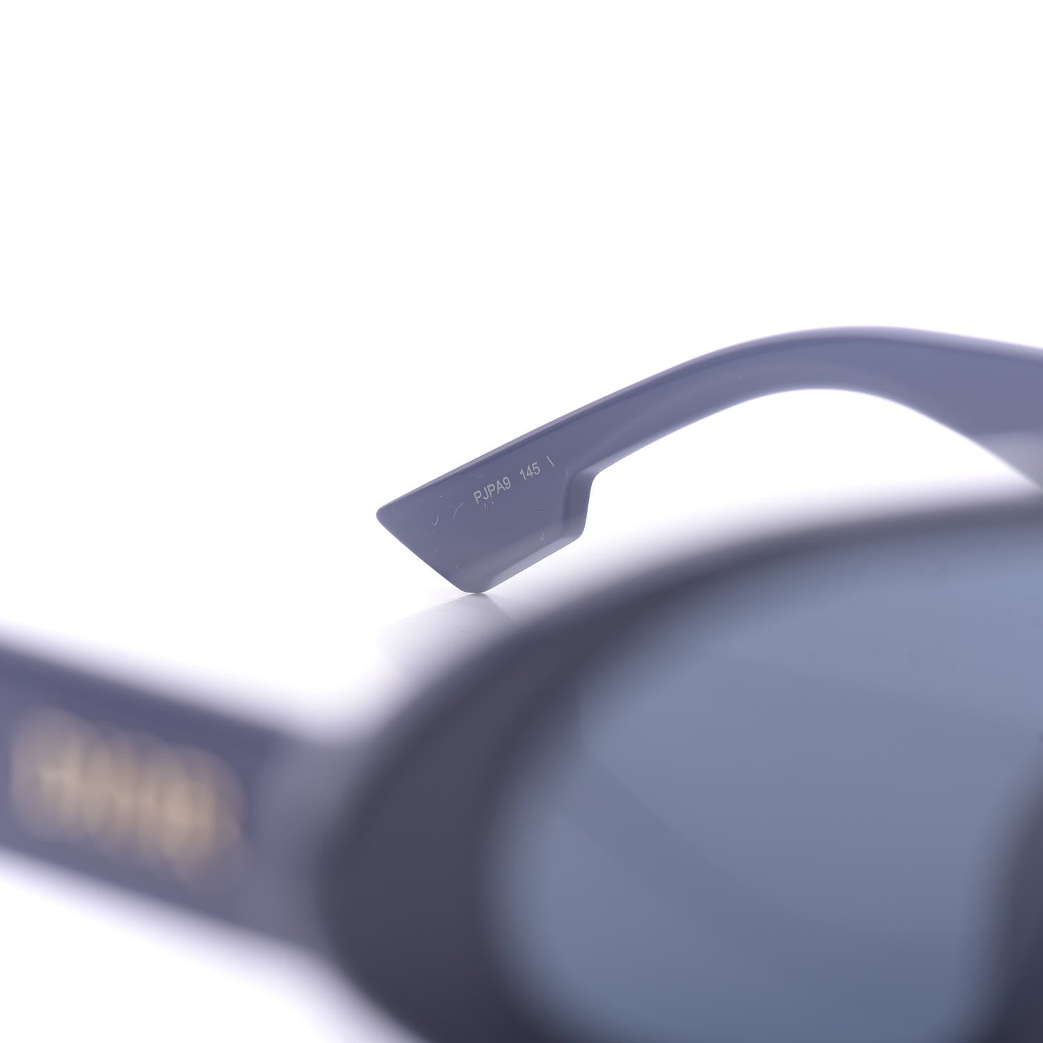 Christian Dior Acetate Oblique Oval Sunglasses Navy 5 of 10