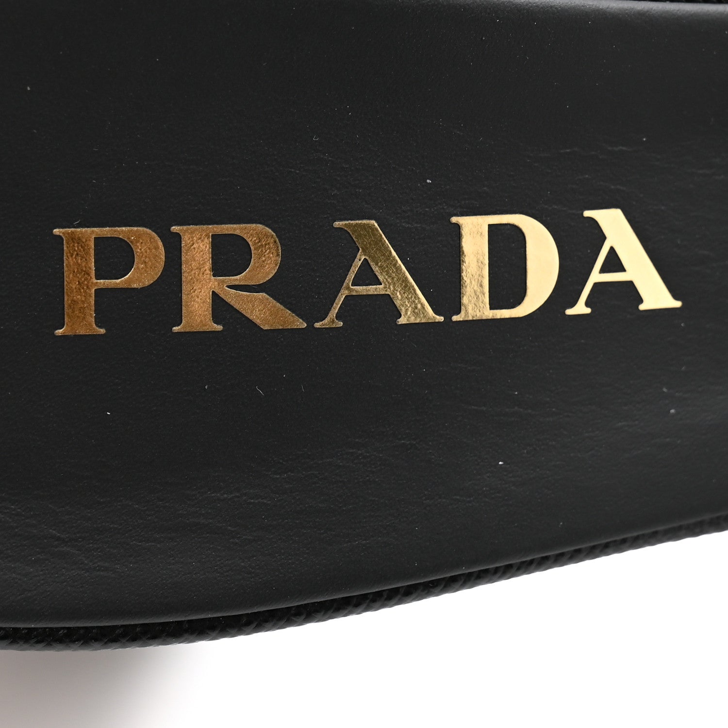 Prada Jacquard Trianglolo Symbole Embroidered Metal Triangle Logo 65mm Block Heel Slide Sandals 39 Black Beige 6 of 8
