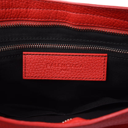 Balenciaga Vibrato Calfskin Classic Silver Hardware S City Rouge Cerise 6 of 8