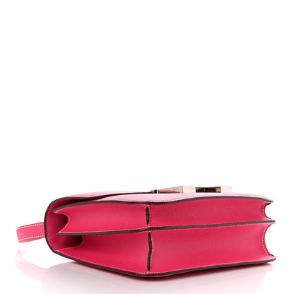 Hermes Epsom Constance 24 Rose Tyrien 4 of 11
