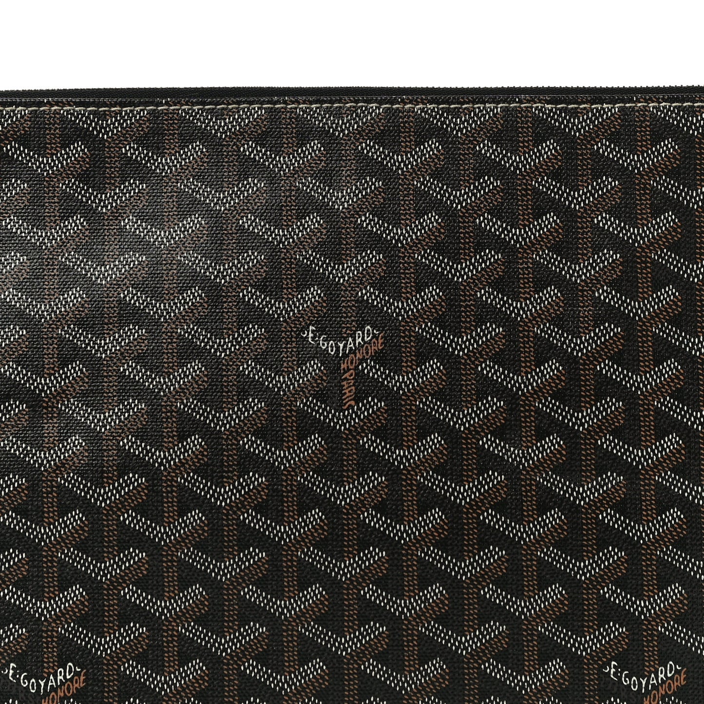 Goyardine Senat Pochette MM Black Gold