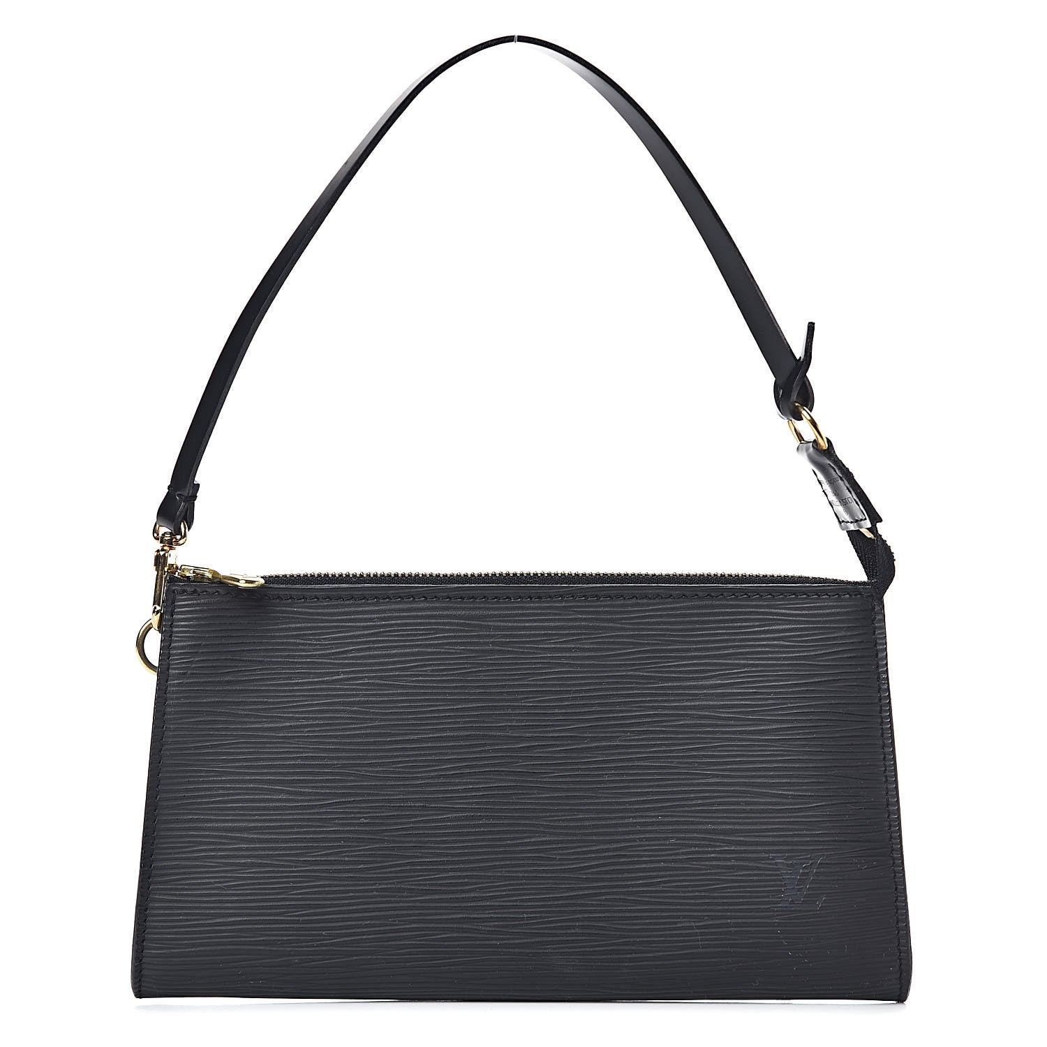 Louis Vuitton Epi Pochette Accessories 21 Black 1 of 10