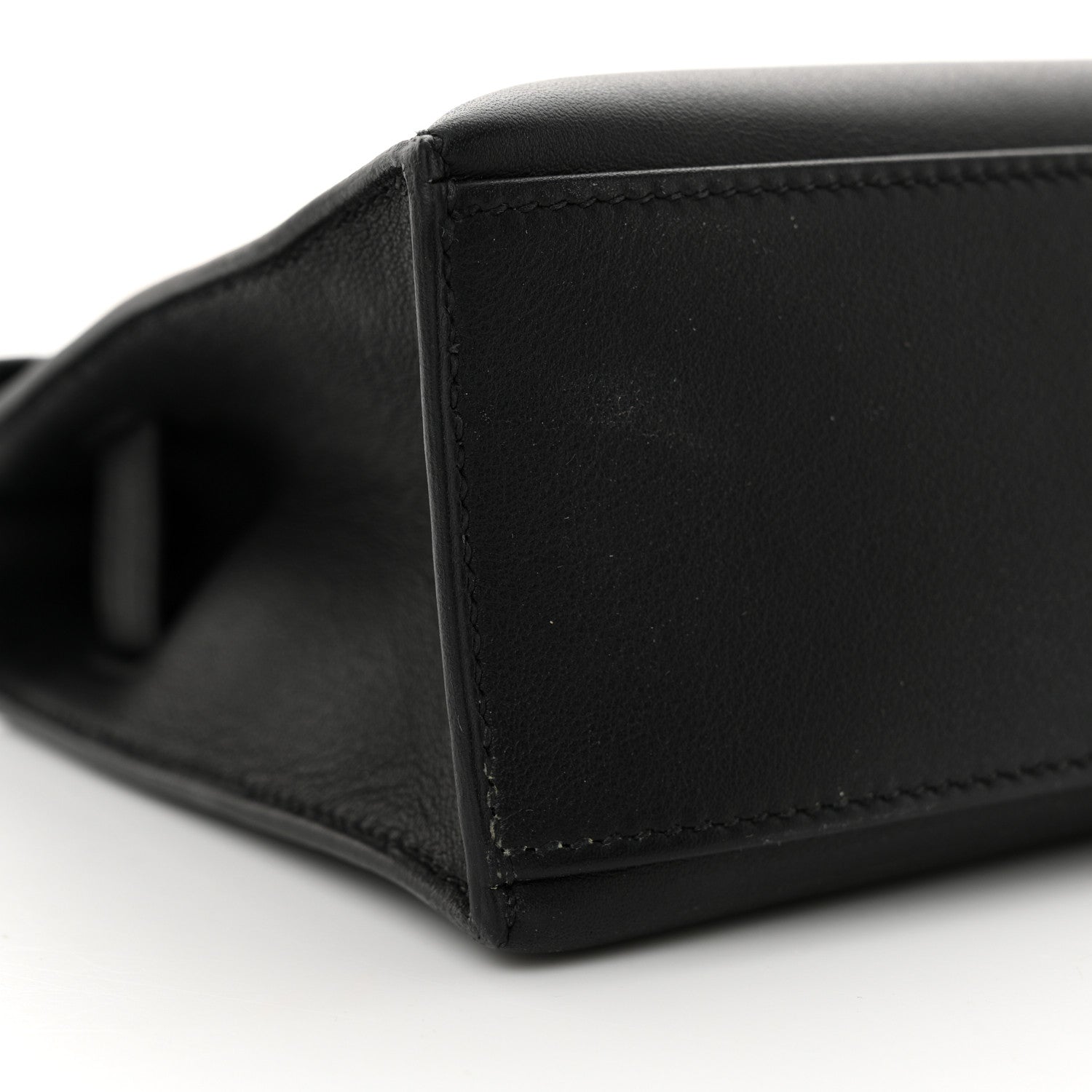 Hermes Swift Kelly Pochette Clutch Black 9 of 15