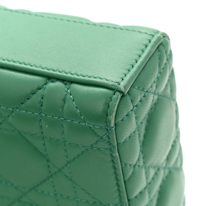 Christian Dior Lambskin Cannage Medium Lady D-Joy Green 11 of 11