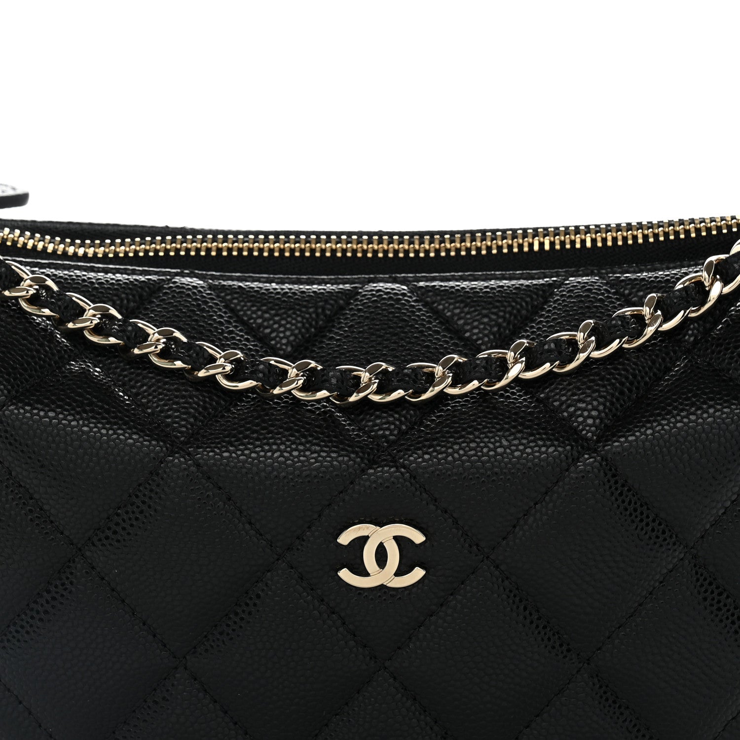 Chanel Caviar Quilted Other Shape With Chain Black 8 of 11