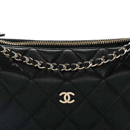 Chanel Caviar Quilted Other Shape With Chain Black 8 of 11