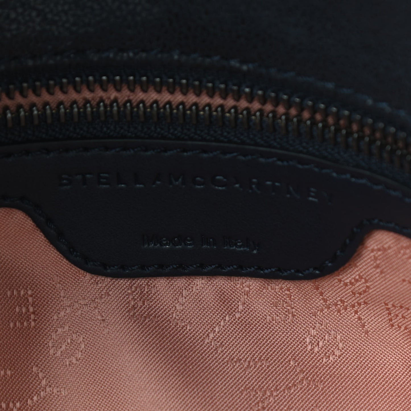 Shaggy Deer Falabella Fold Over Tote Navy