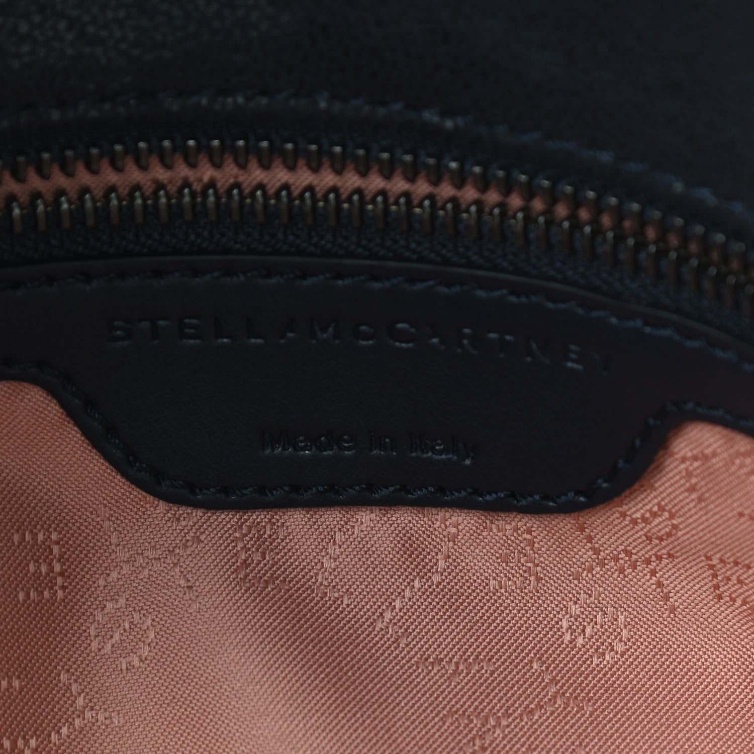 Stella McCartney Shaggy Deer Falabella Fold Over Tote Navy 5 of 8