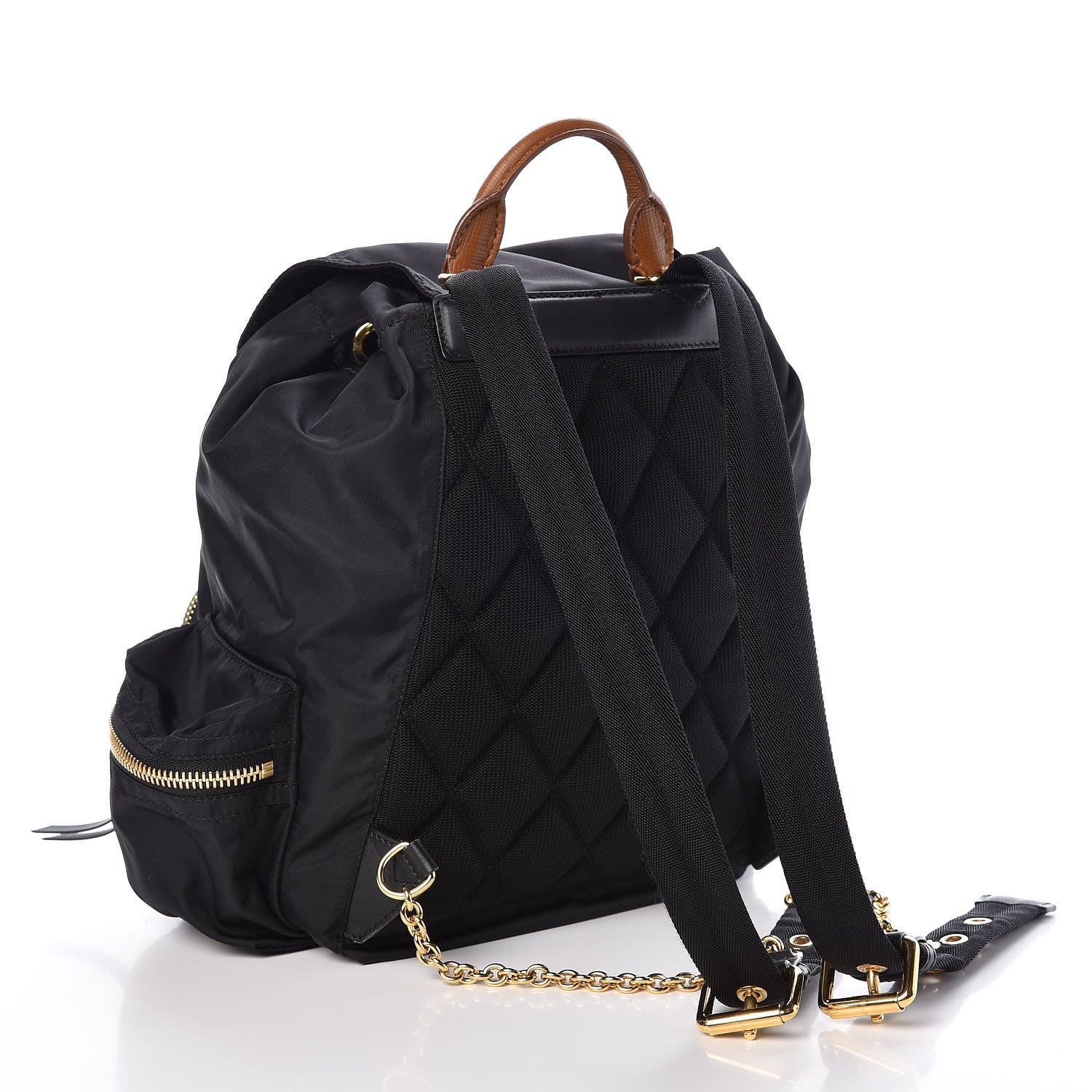 Burberry Nylon Medium Rucksack Backpack Black 3 of 9