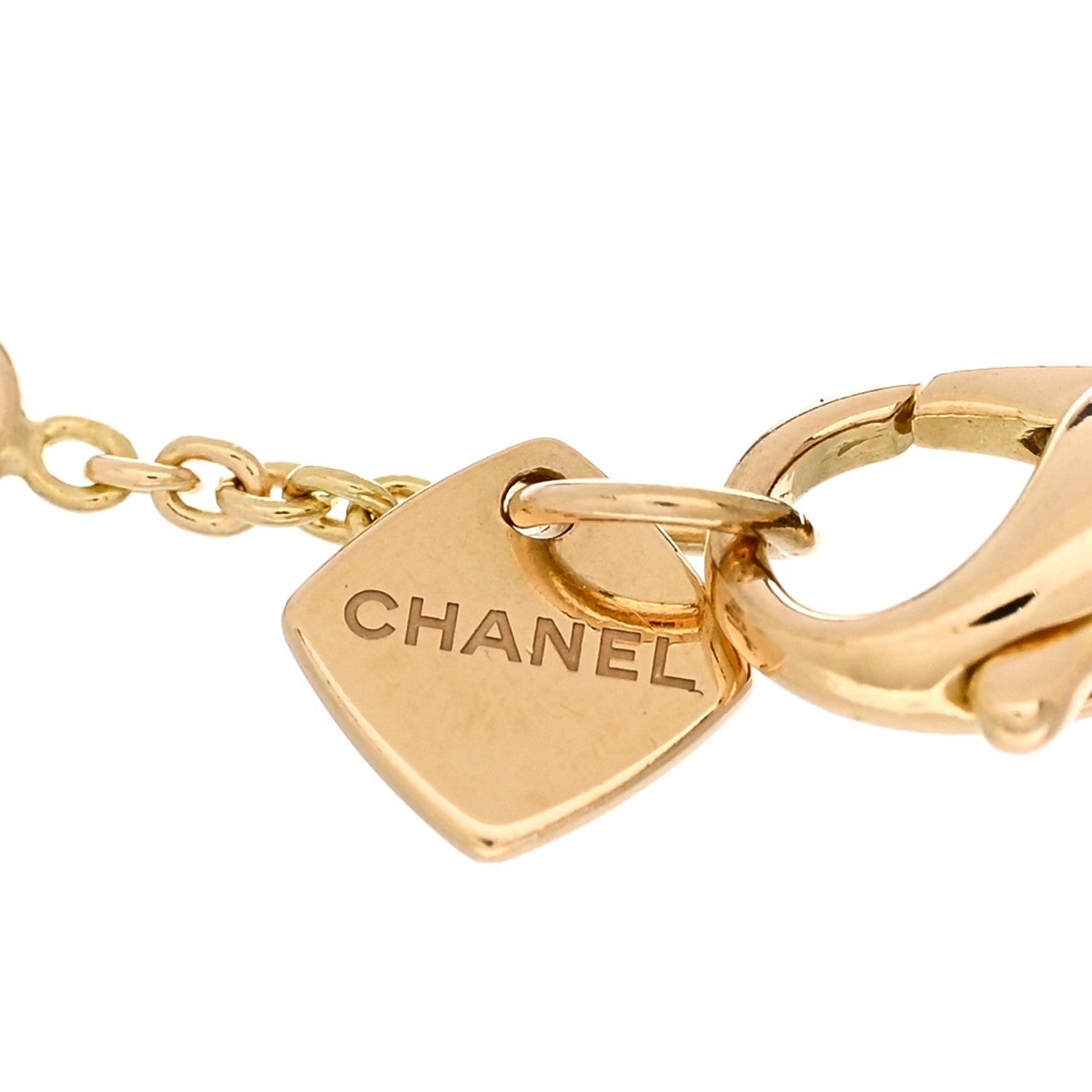 Chanel 18K Yellow Gold Coco Bracelet 3 of 4