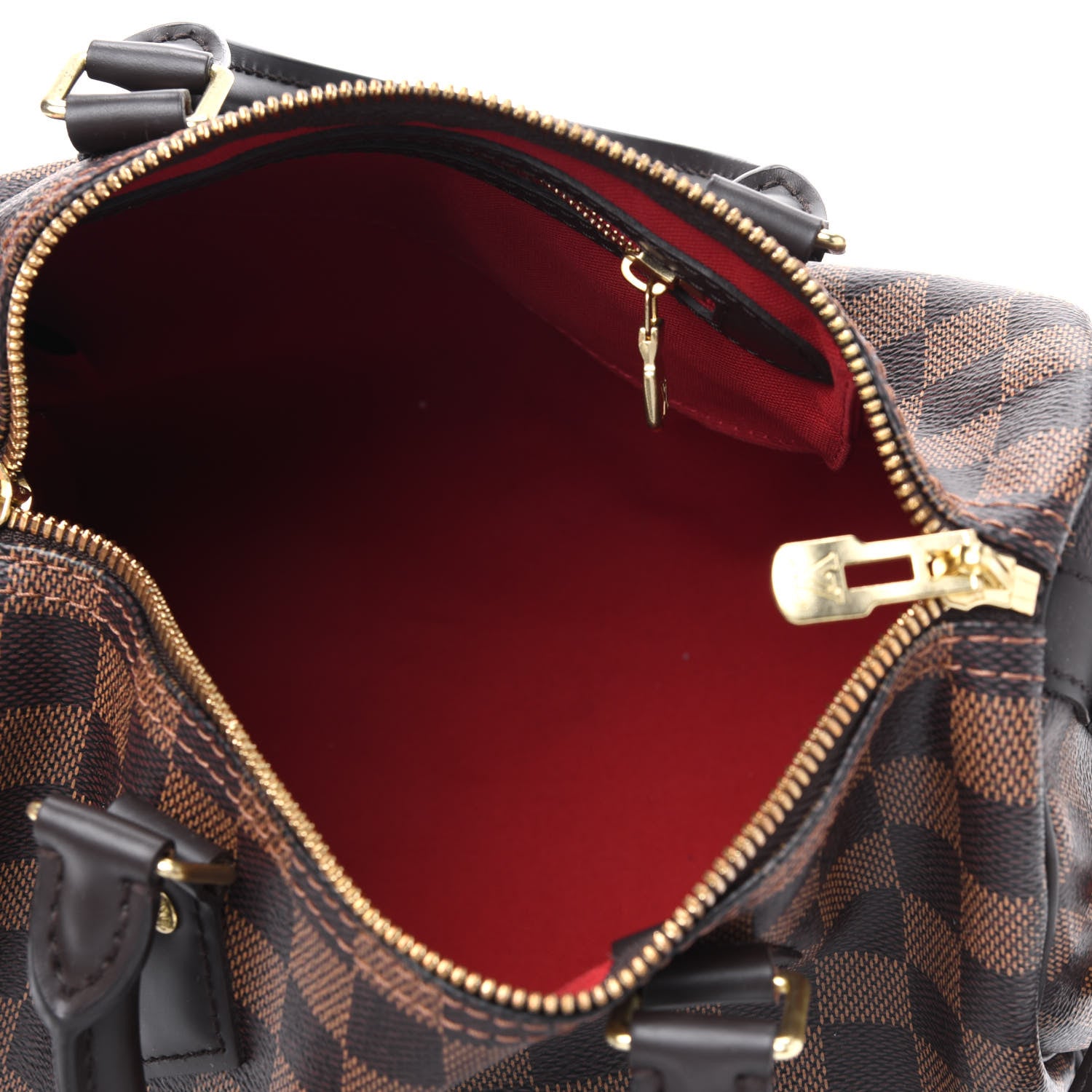 Louis Vuitton Damier Ebene Speedy Bandouliere 25 4 of 18