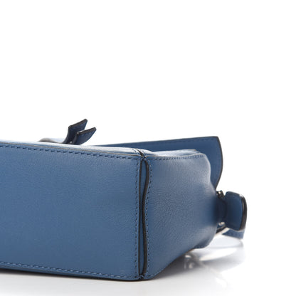 Loewe Calfskin Mini Puzzle Bag Blue 9 of 9