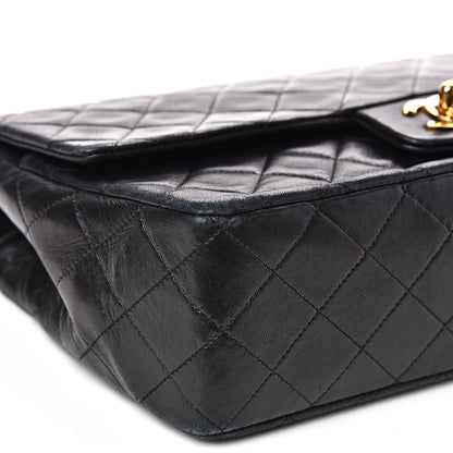 Chanel Lambskin Quilted Medium Single Flap Black 8 of 16
