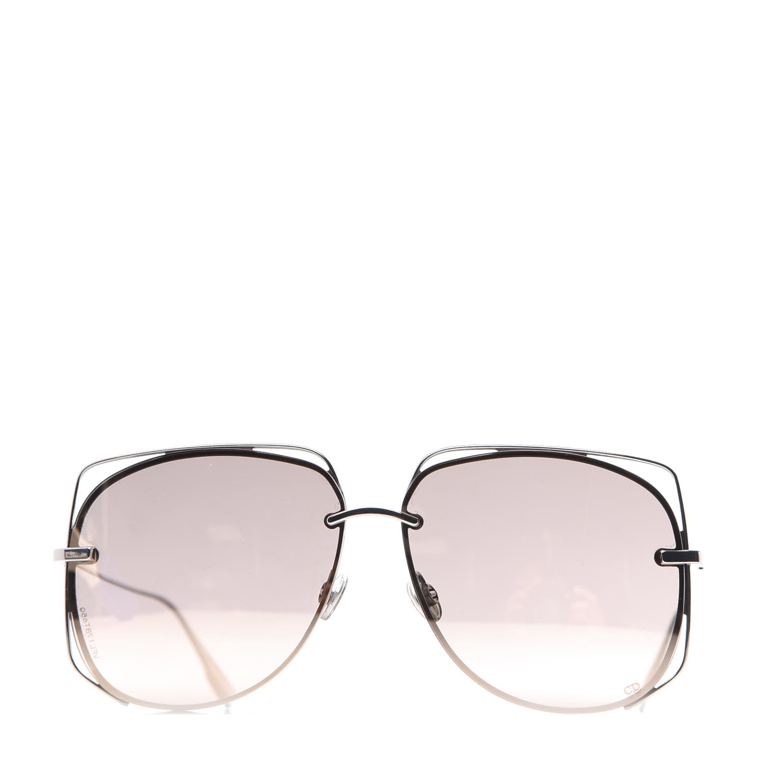 Christian Dior Metal Stellaire 6 Sunglasses Silver Pink 4 of 8