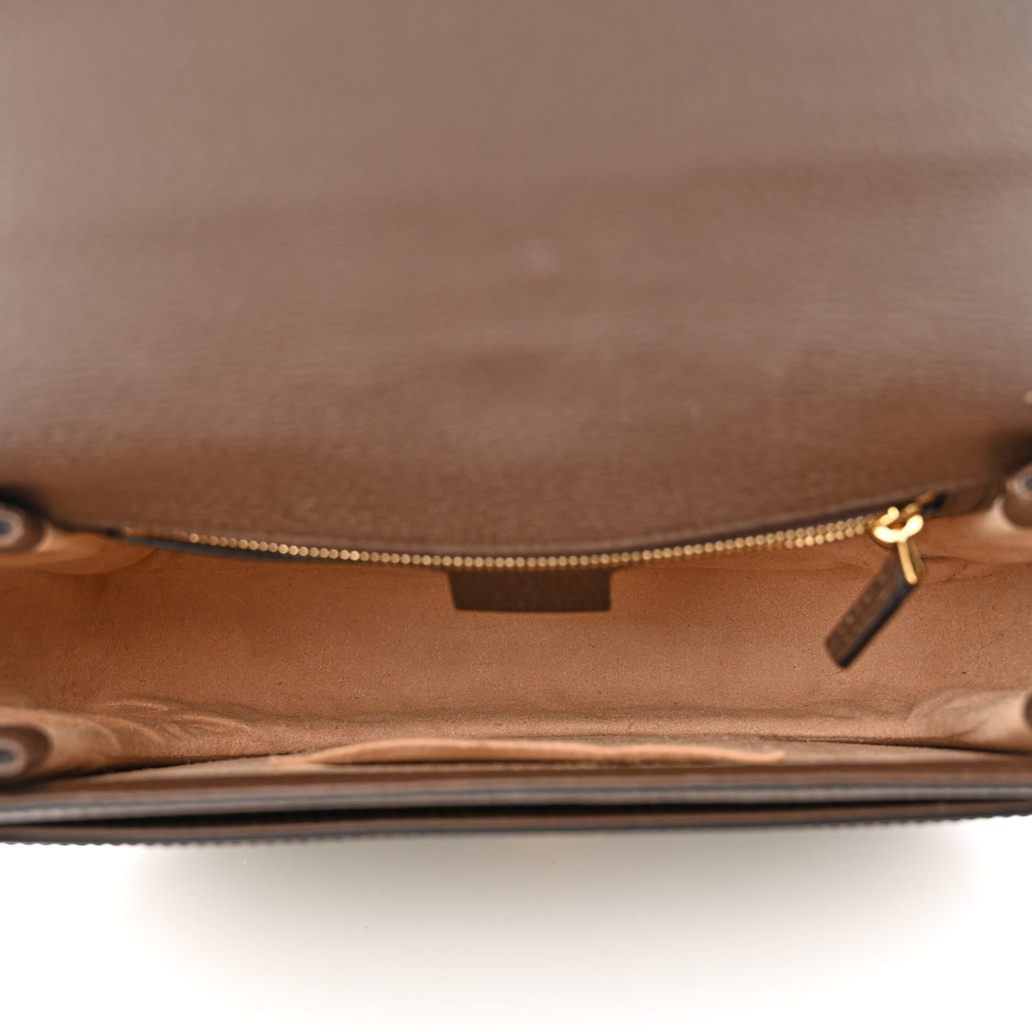 Gucci GG Supreme Monogram Web Small Ophidia Flap Messenger Bag Brown 5 of 12