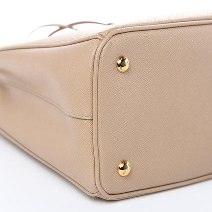 Prada Saffiano Lux Medium Tote Sabbia 9 of 12
