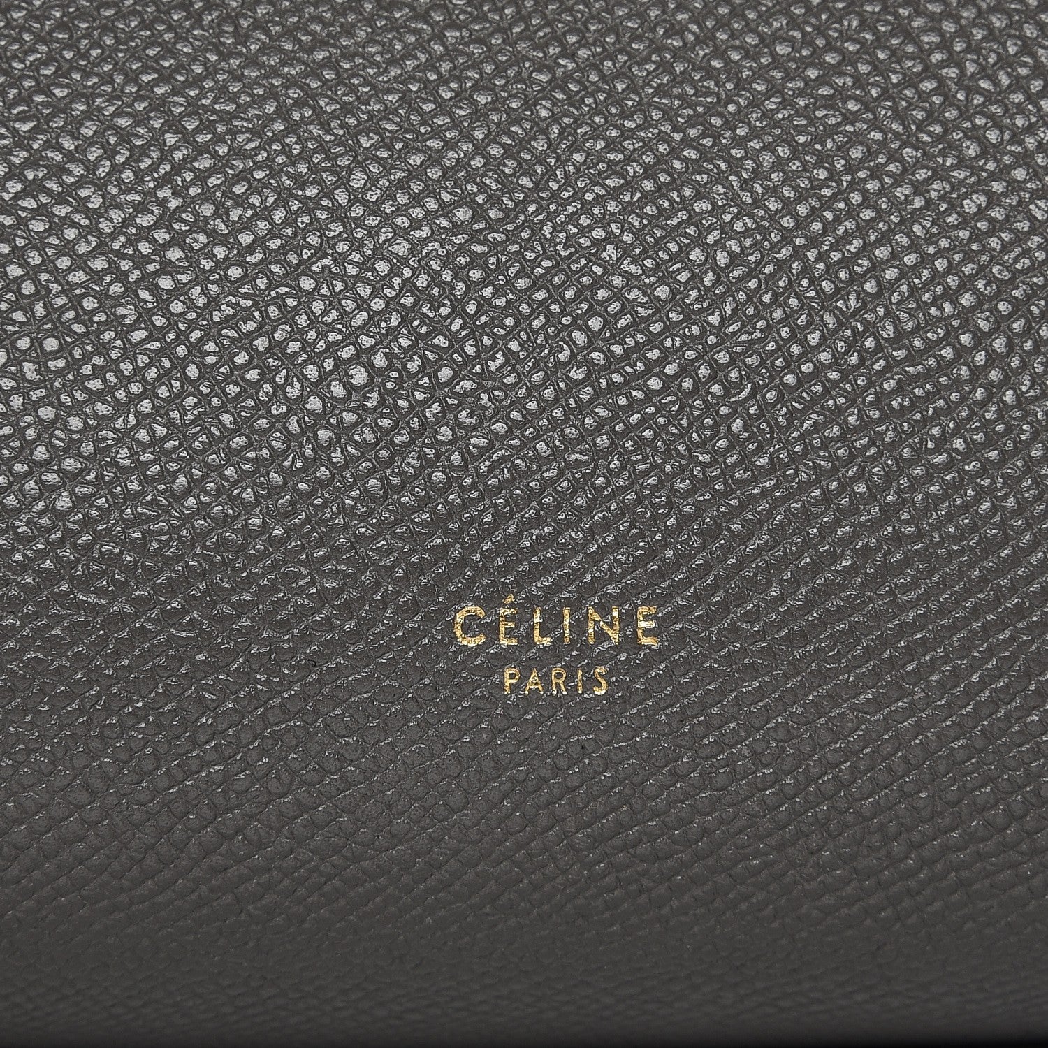 Celine Grained Calfskin Mini Belt Bag Grey 16 of 18
