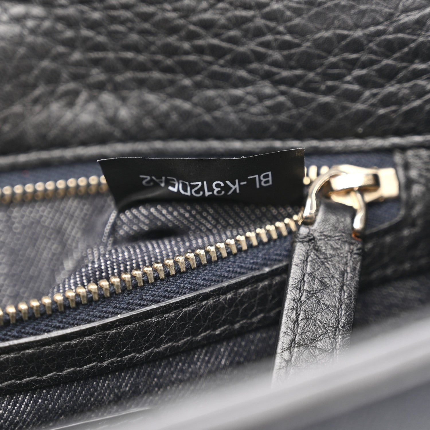 Valentino Garavani Denim Small Glam Lock Rockstud Flap Deep Denim 7 of 10