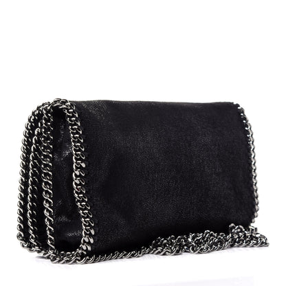 Stella McCartney Shaggy Deer Falabella Crossbody Bag Black 3 of 12