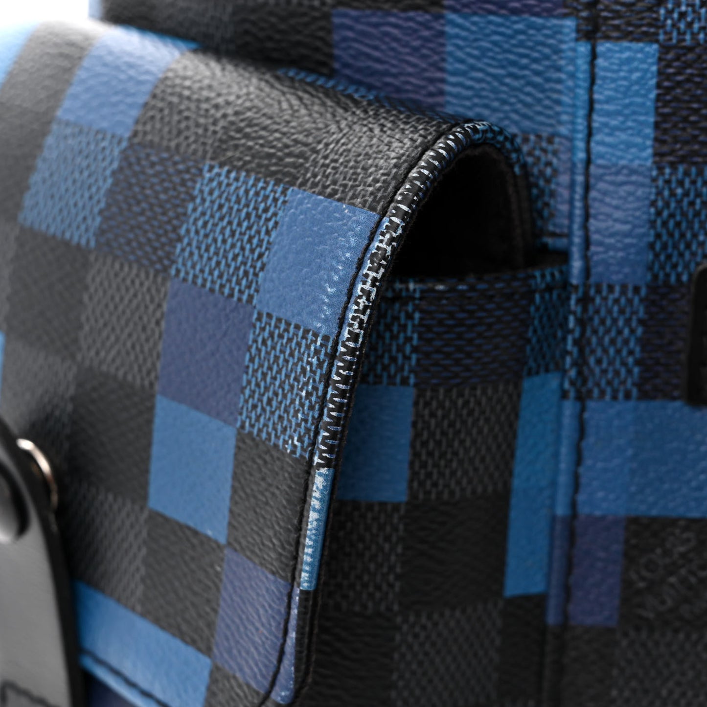 Damier Graphite Pixel Christopher PM Backpack Blue