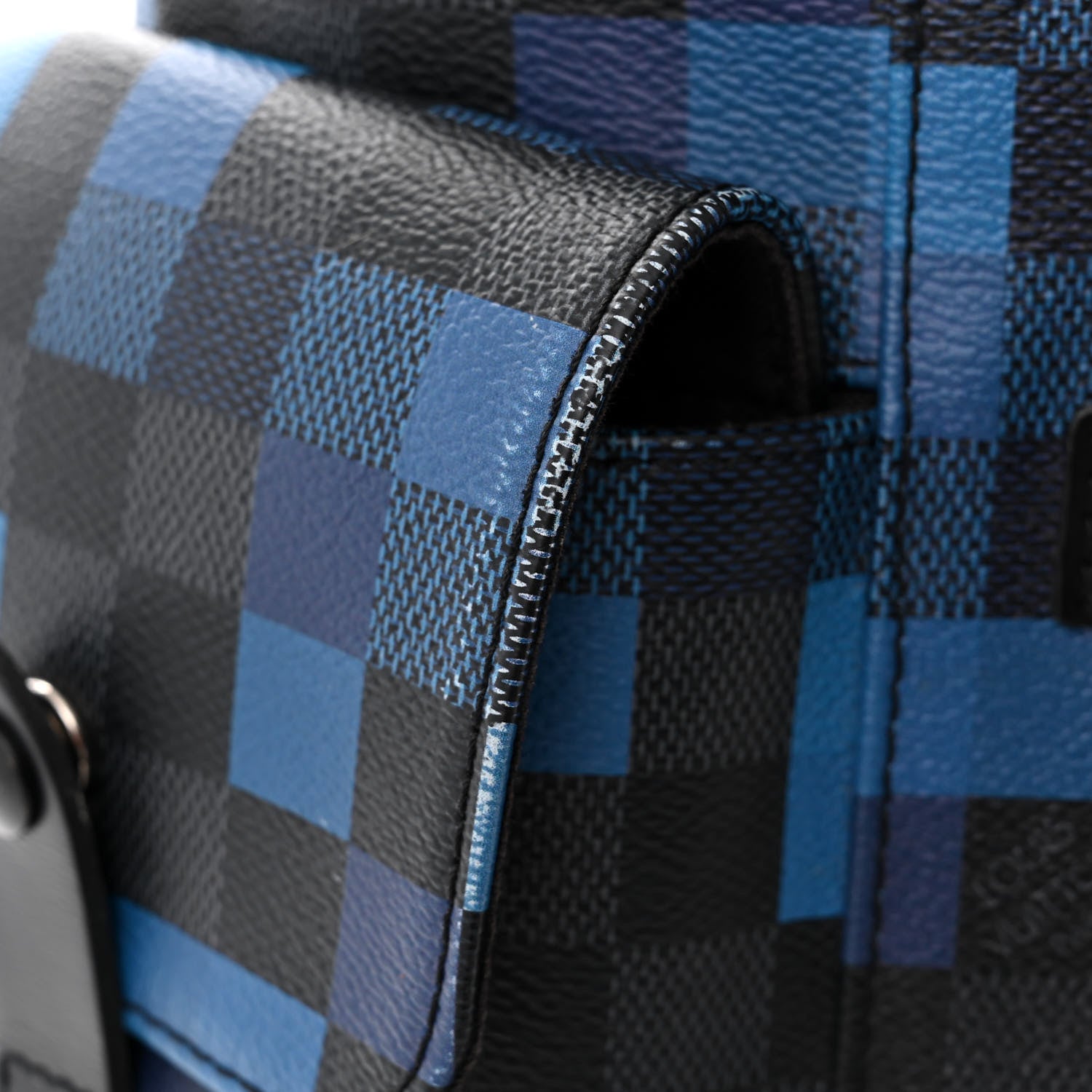 Louis Vuitton Damier Graphite Pixel Christopher PM Backpack Blue 12 of 18