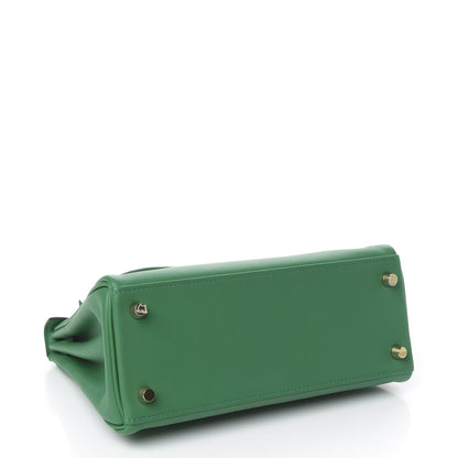 Hermes Swift Kelly Retourne 25 Vert Vertigo 5 of 12