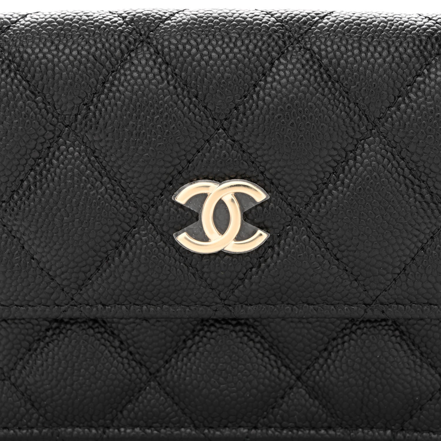 Chanel Caviar Quilted Bow Belt Bag Black 9 of 12