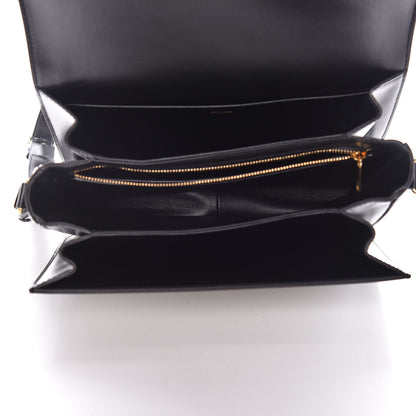 Celine Textile Natural Calfskin Large Triomphe Black 5 of 9