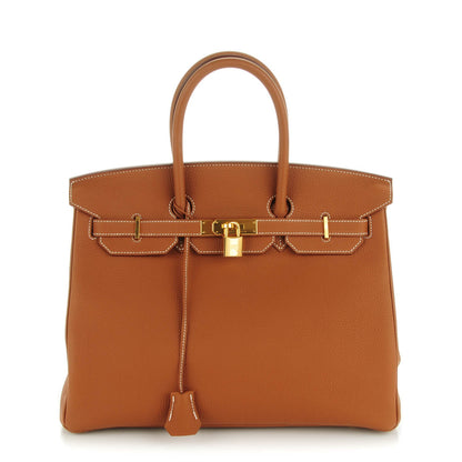 Hermes Togo Birkin 35 Gold 1 of 23