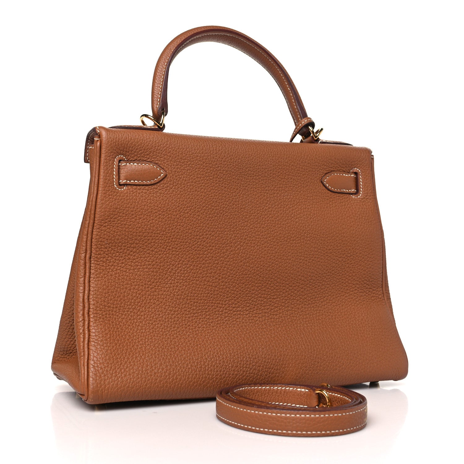 Hermes Togo Kelly Retourne 28 Gold 3 of 11