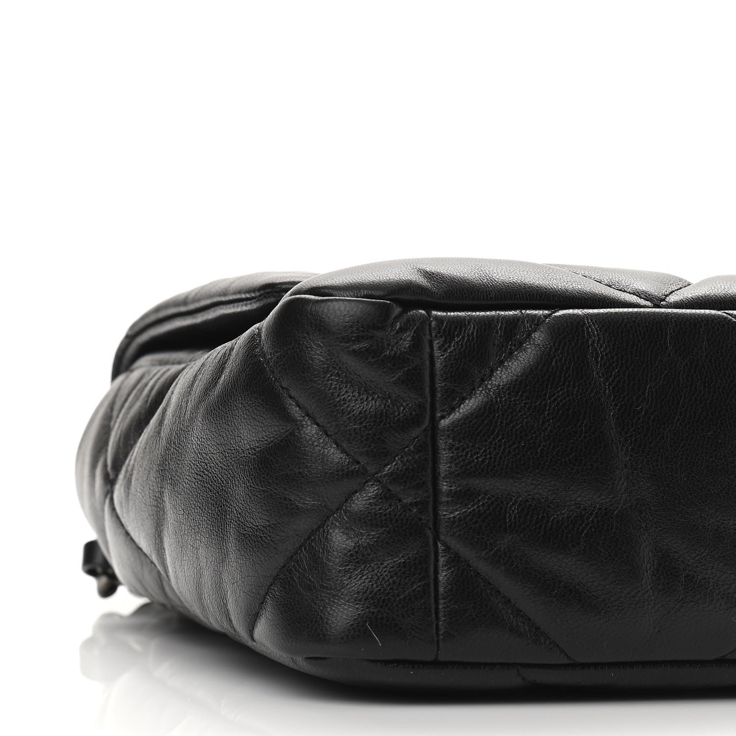 Chanel Goatskin Quilted Medium Chanel 19 Flap Black 9 of 11