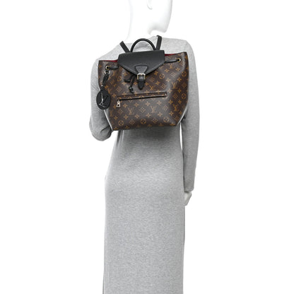 Louis Vuitton Monogram Montsouris PM Black 2 of 10