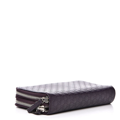 Gucci Microguccissima Zip Around Wallet Purple 3 of 13