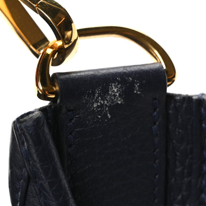 Hermes Taurillon Clemence Evelyne III PM Bleu Nuit 10 of 10