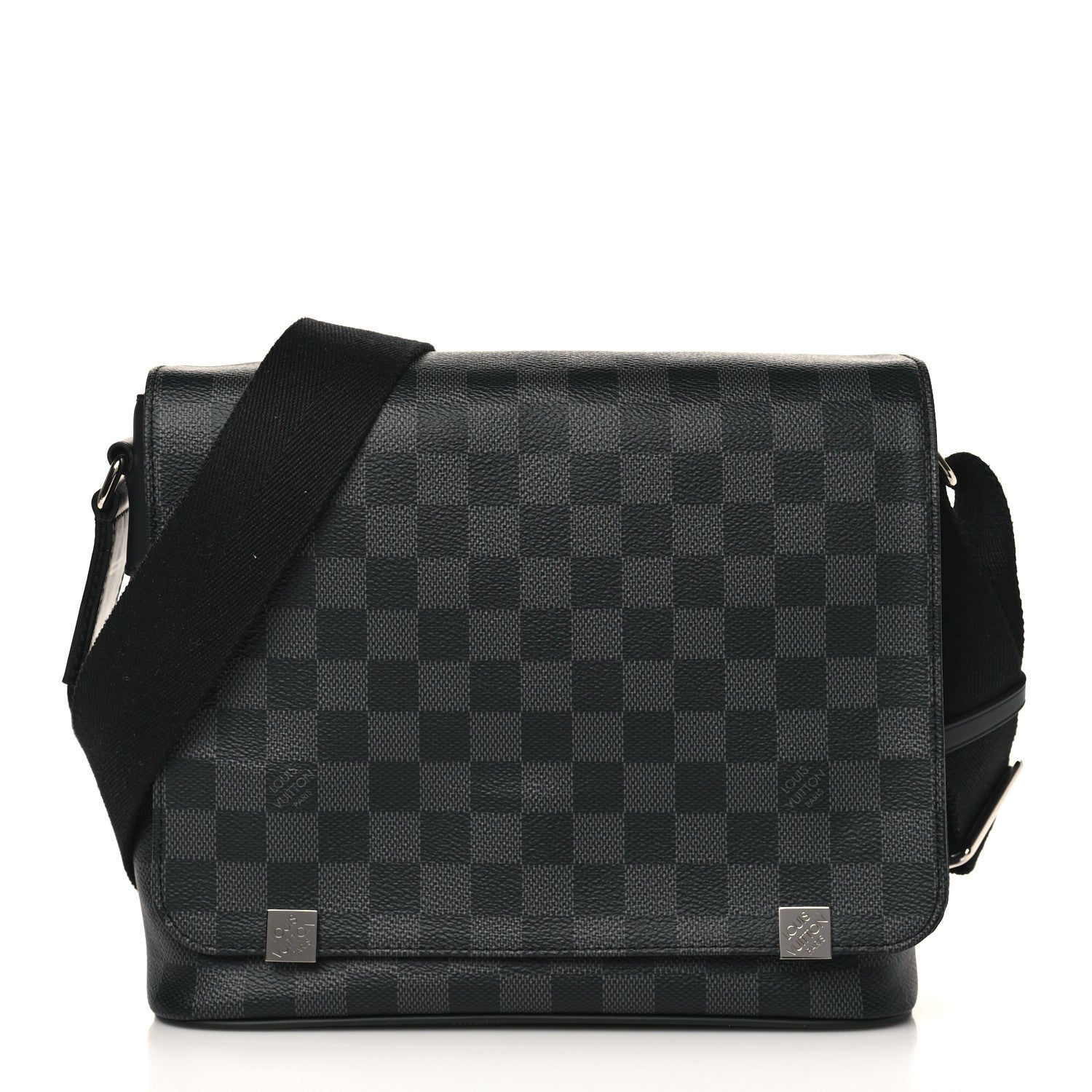 Louis Vuitton Damier Graphite District PM 1 of 10