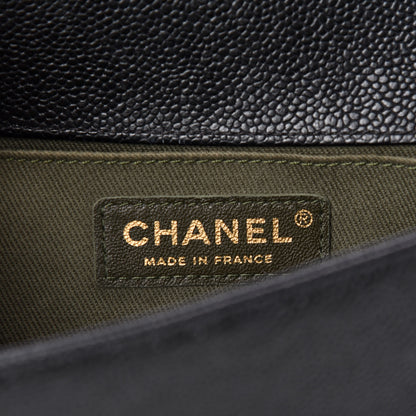 Chanel Caviar Quilted Small Boy Flap Black 10 of 13