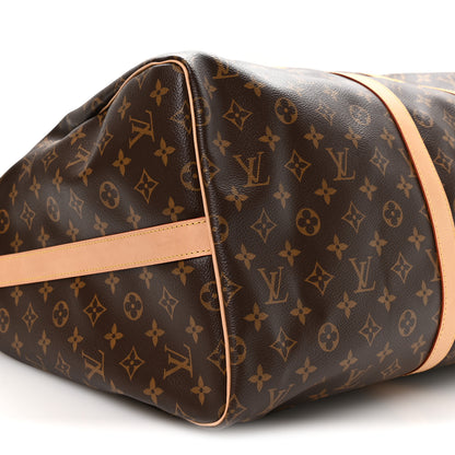 Louis Vuitton Monogram Keepall Bandouliere 55 9 of 10